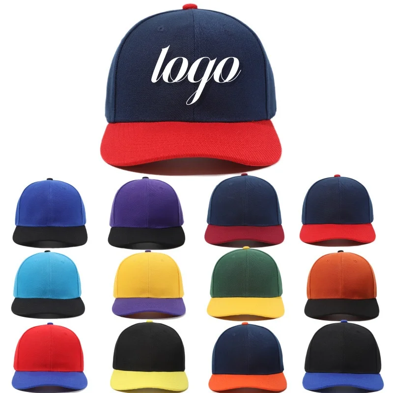 Customized Printed Logo Mao Qing Color Blocked Baseball Cap Men's And Women's Sports Sunshade And Sun Protection Duck Tongue Hat