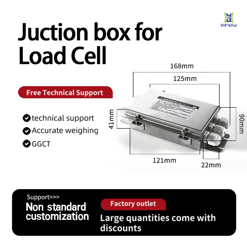 Czujnik wagowy 4 w jednym z wyjściem Precyzyjna skrzynka przyłączeniowa Moduł wagowy do wszechstronnego czujnika wagowego Wyświetlacz nadajnika Stal nierdzewna