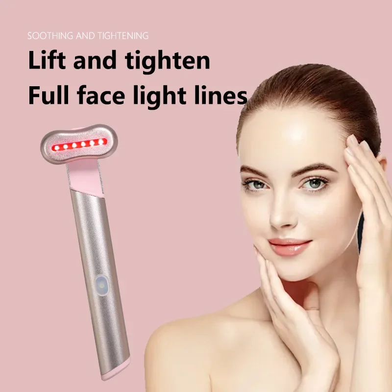 Compact Portable Household Electric Eye Care Massager Handheld Anti-Puffiness Face Lift Skin Rejuvenation Easy to Operate