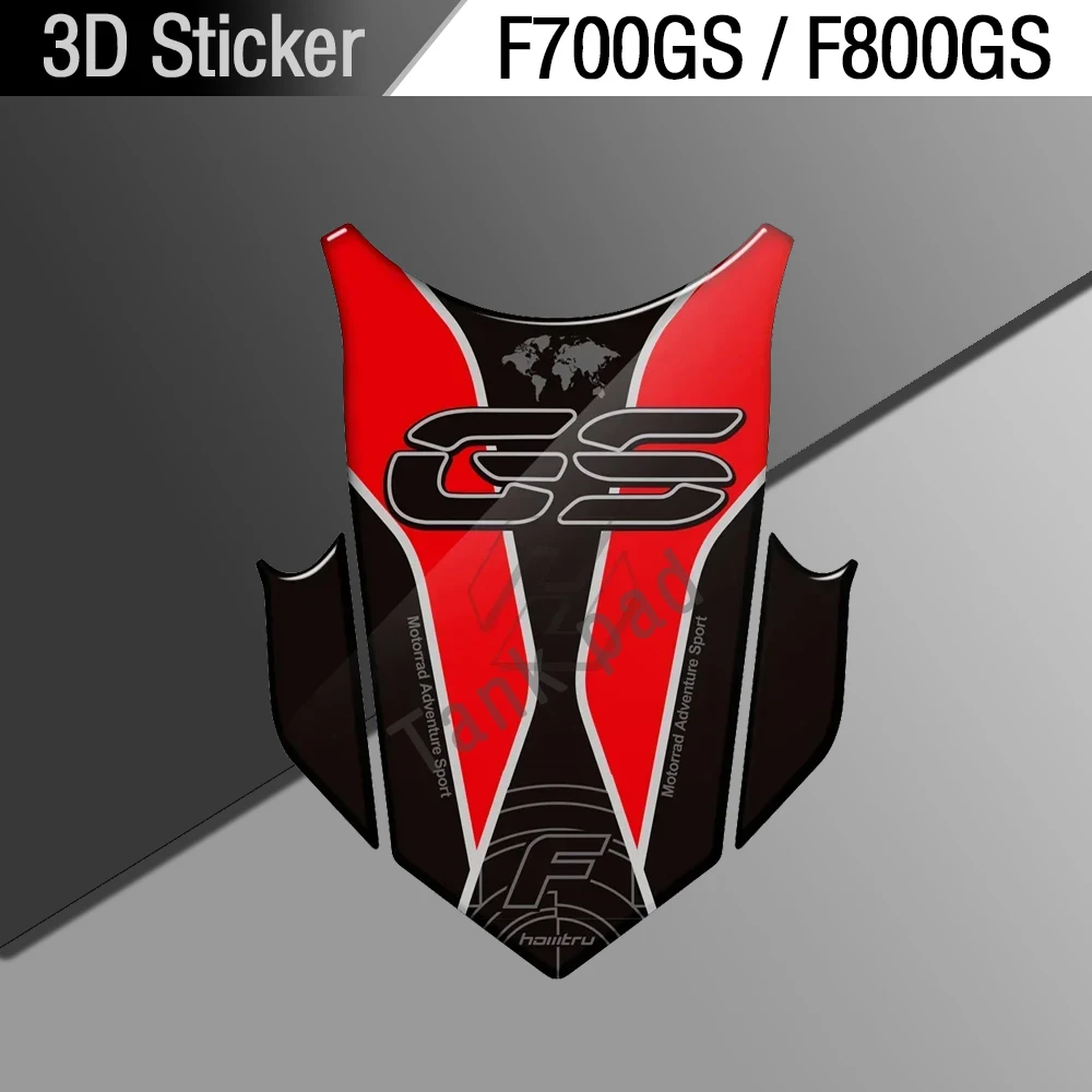 

Для BMW F700GS и 2013-2017 BMW F800GS мотоцикла 2016-2017 3D полимерная накладка на топливный бак, комплект наклеек