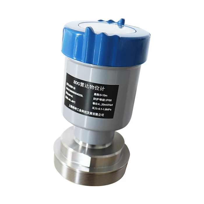 80GHz Radar Water Level Meter Industrial Stainless Steel and Aluminum Level Gauge Instruments Water Level Sensor