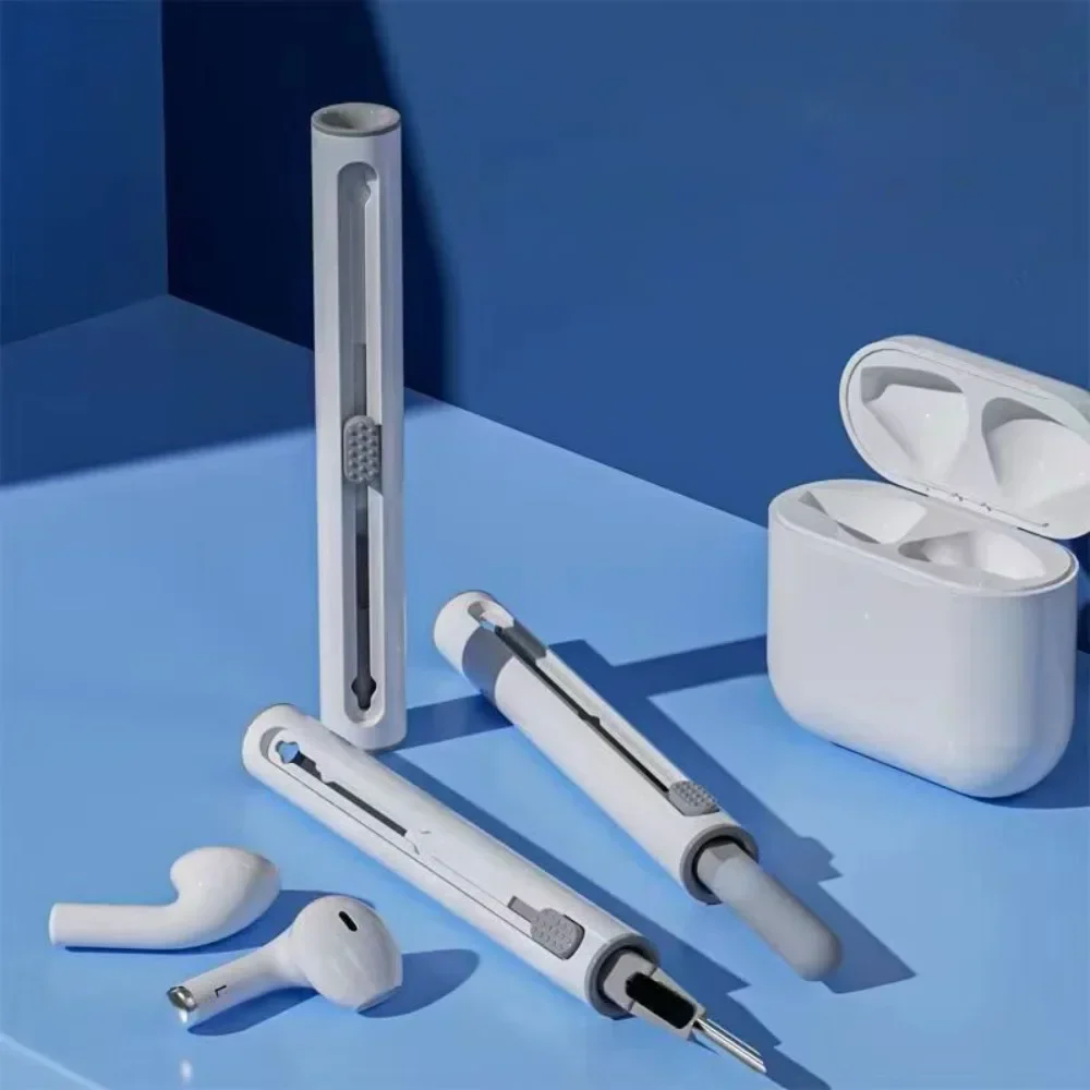 Sliding Cleaning Set Pen for  Earphones Brush for Airpods 3 Pro Series Case 3 in 1 Headsets Cleaners Earbuds Clean Tools