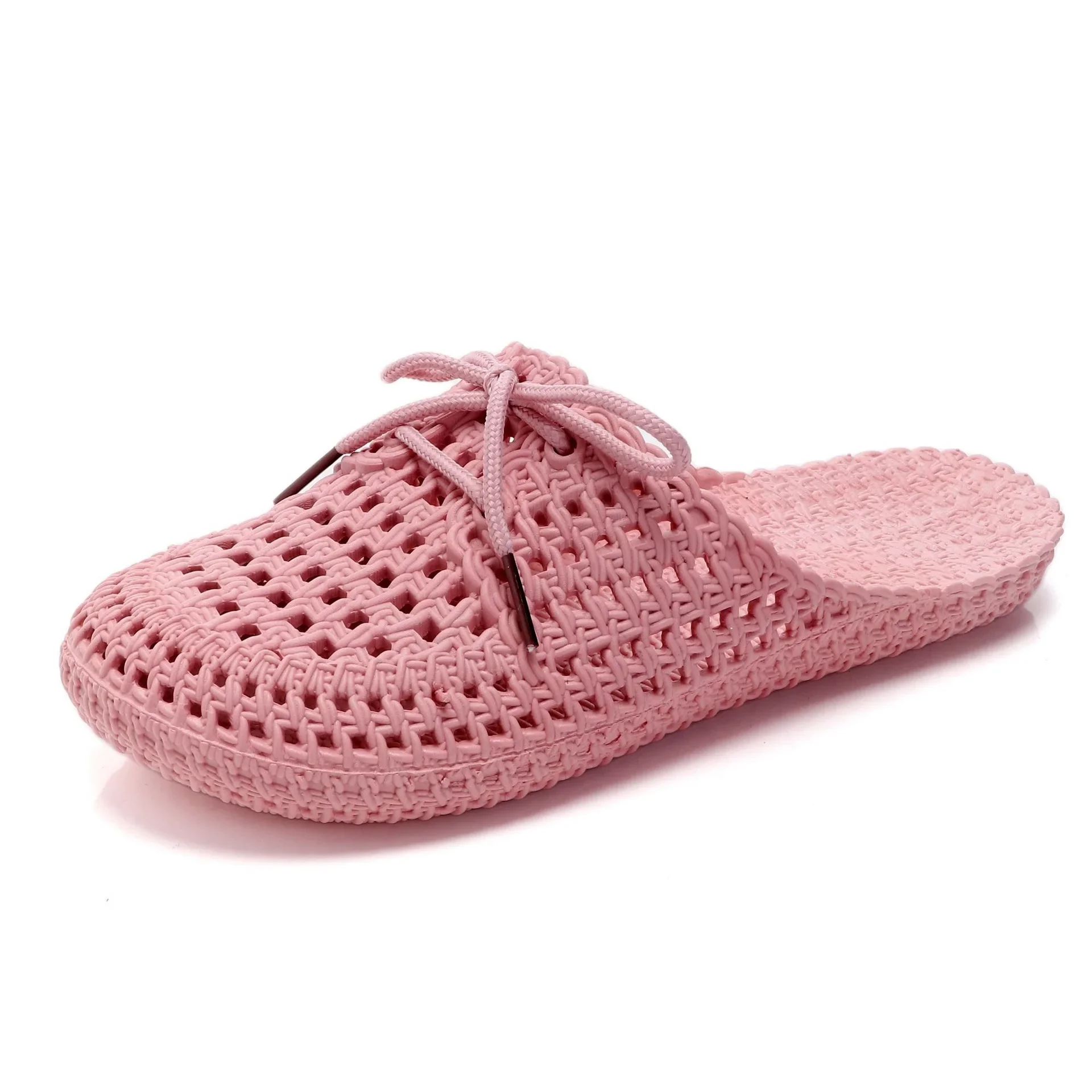 beach casual sandals and slippers female hollow hole shoes home indoor and outdoor drag lazy fashion student drag 2023