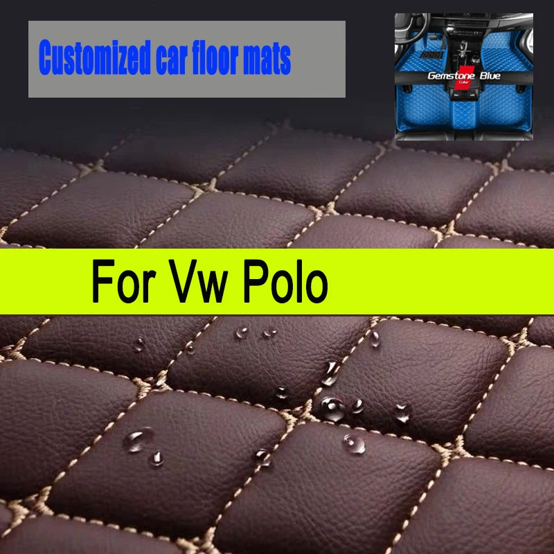 

Custom Car Floor Mats for Volkswagen Vw Polo 2011-2018 2019-2023 Polo GTI 2012-2017 Interior Accessories