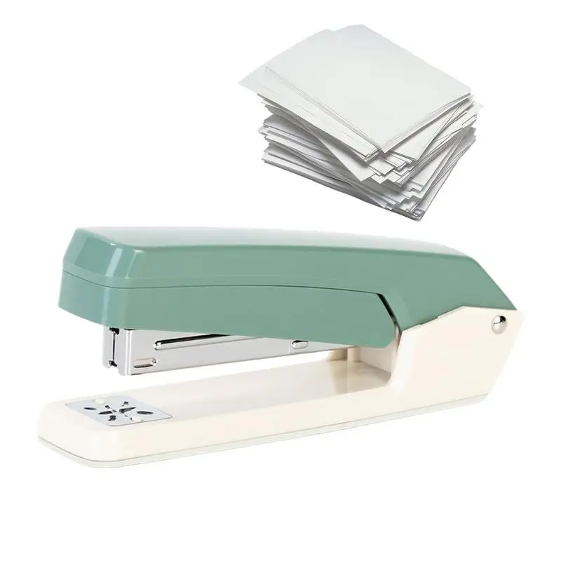 

Staplers For Desk Desk Stapler Heavy Duty 360 Degree Rotate Binding Accessories For Construction Crafting Packaging Warehouse
