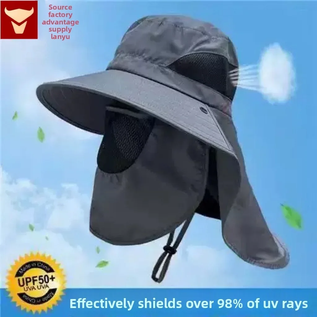 chapeu-de-protecao-solar-para-atividades-ao-ar-livre-chapeu-de-pesca-chapeu-bucket-chapeu-de-caminhada-unissex-verao-aba-larga-protecao-uv