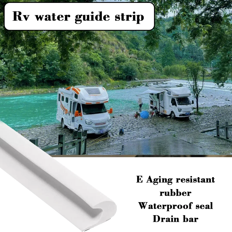 

1/2/3/5/10M Camper Van Gutter Rain Guard Drip Stop For FIAMMA DRIPSTOP Caravan Motorhome Parts RV Camper Motorhome Accessories