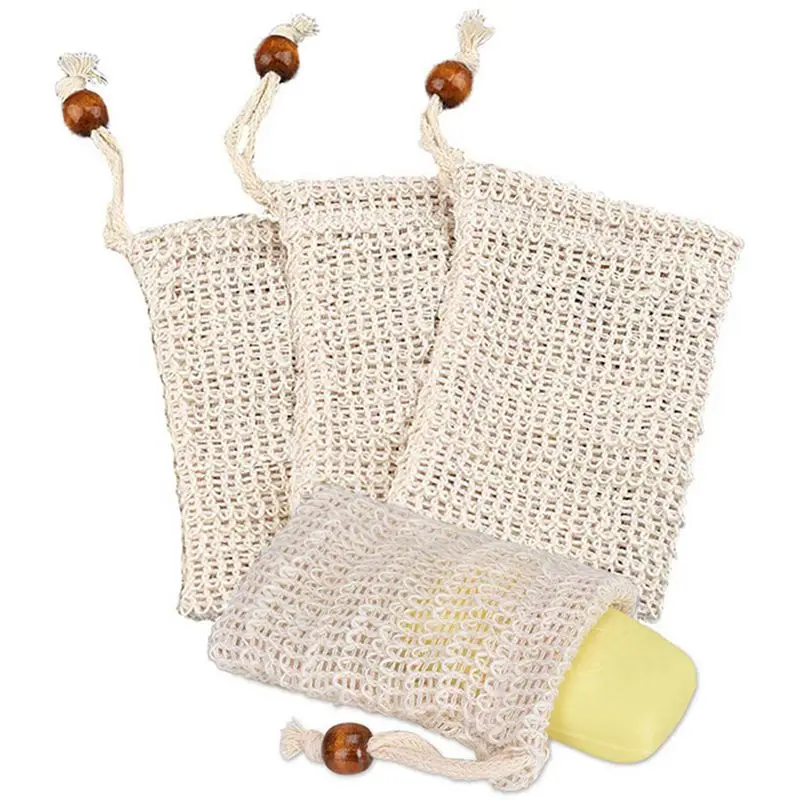 A26F-20X Soap Bag, Soap Bag Ramie, Organic Soap Bag, Soap Bag, Foaming And Dry Soap view 5