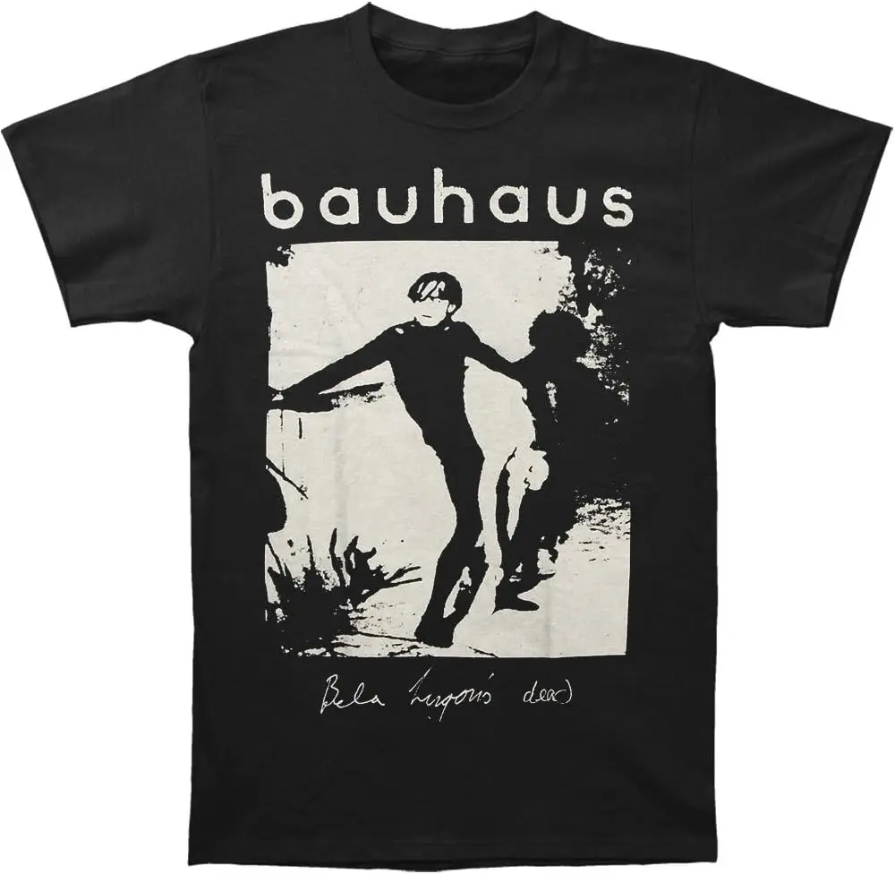 

Мужская облегающая черная футболка Привет верность Bauhaus Bela Lugosi's Dead