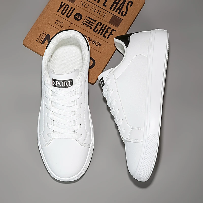 

ELUVA мужские кроссовки осенние белые туфли легкая толстая подошва нескользящая обувь для скейтборда унисекс повседневная спортивная обувь для мужчин