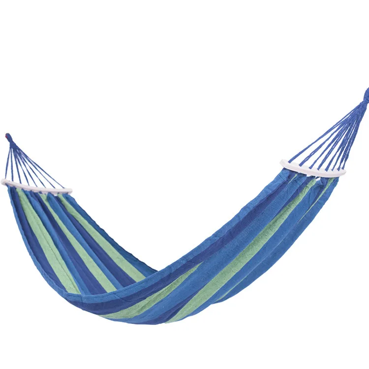 198*80Anti-rollover canvas hammock camping outdoor hammock image 6