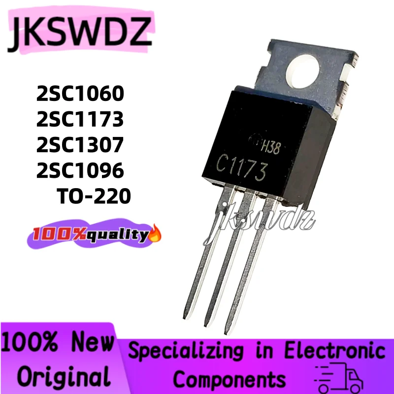 

10-30Uds new 100% 2SC1060 C1060 2SC1173 C1173 2SC1307 C1307 2SC1096 C1096 TO-220 power crystal transistor