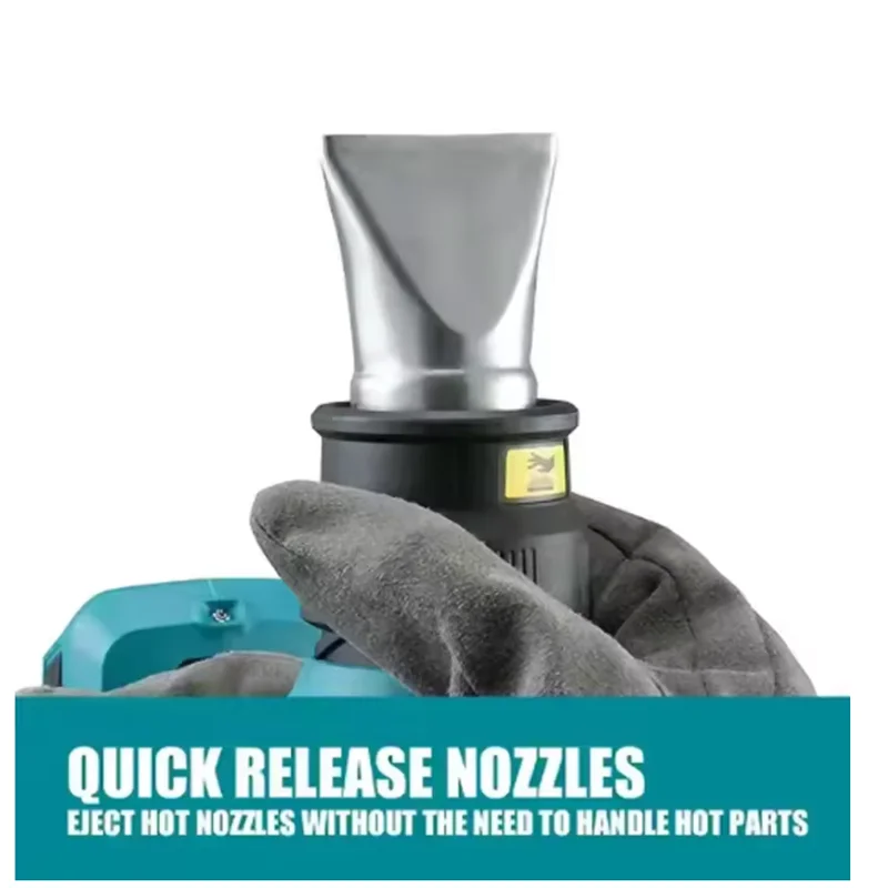 

Makita DHG181Z 18V Cordless Heat Gun LXT Lithium Power Tools 150-550ºC Shrink Film Baking Gun Clear Sticker Makita DHG181Z 18V