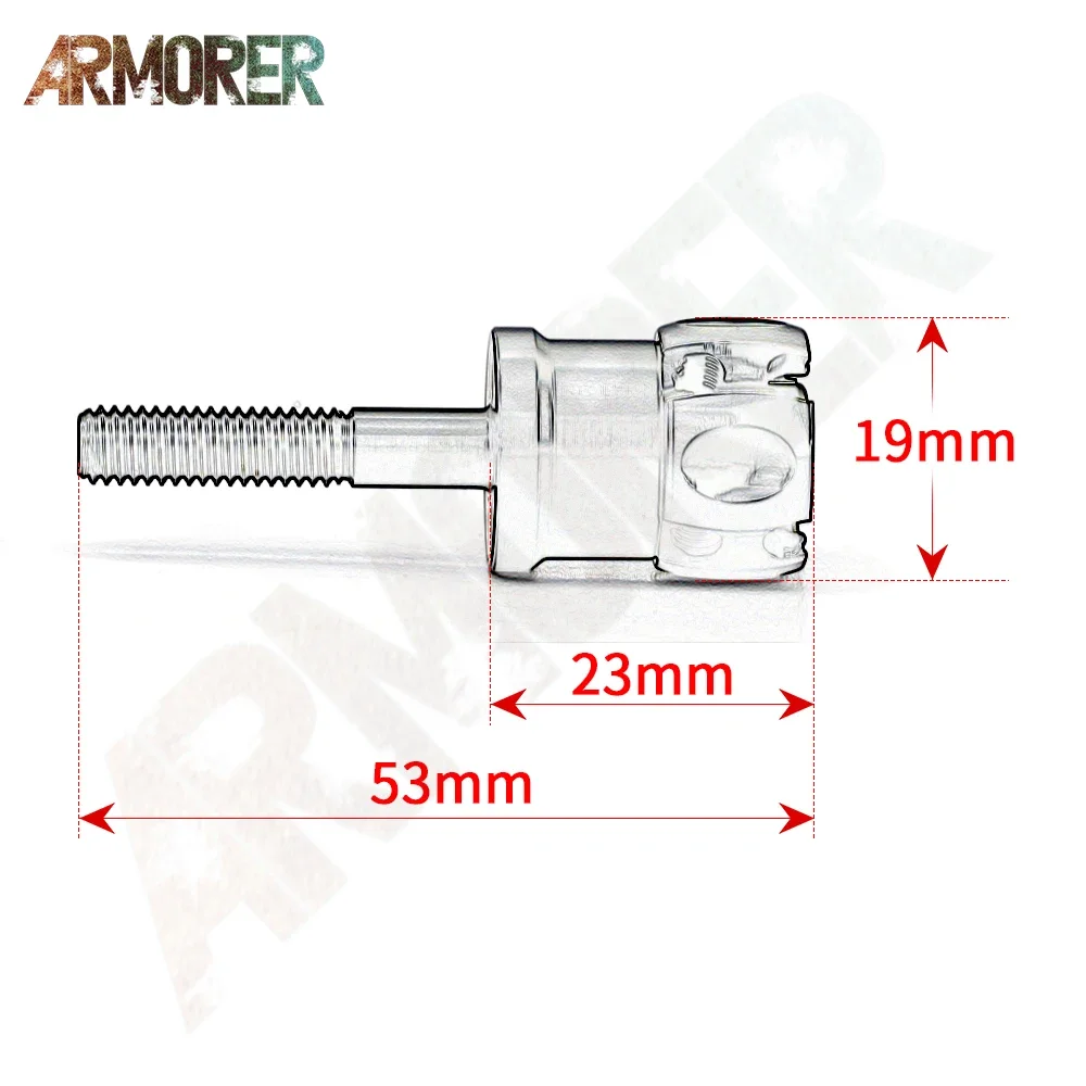 Motorcycle For BMW R NINE T Racer R nineT PURE Scrambler Removal Tool-less Quick Release Rear Fender Seat Tab Bolt Screw - 2022