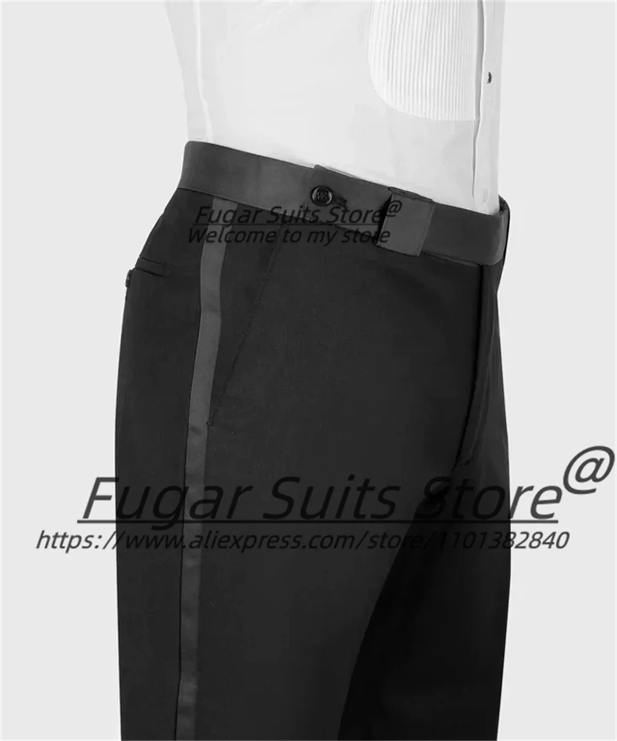 الأزرق الملكي الفاخرة الرجال الدعاوى تألق الماس العريس الزفاف البدلات الرسمية سليم صالح الذروة التلبيب 3 قطع مجموعات الذكور Praty حفلة موسيقية الحلل #3