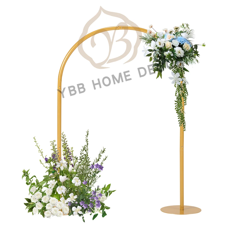 Table Arch Stand Gold Arch Bracket Display Rack Banquet Background Bracket Photography Background Decoration Wedding Arch Frame