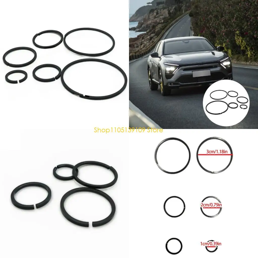 

6 шт. Набор долговечных поршневых уплотнений коробки передач для нескольких моделей автомобилей 307 407