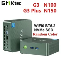 2025 NEW CPU TWIN LAKE N150 GMKtec G3 N100 MINI PC Wins 11 Pro WIFI6 BT5.2 DDR4 NVMe SSD PCIE 3.0 Effective Gaming Mini PC