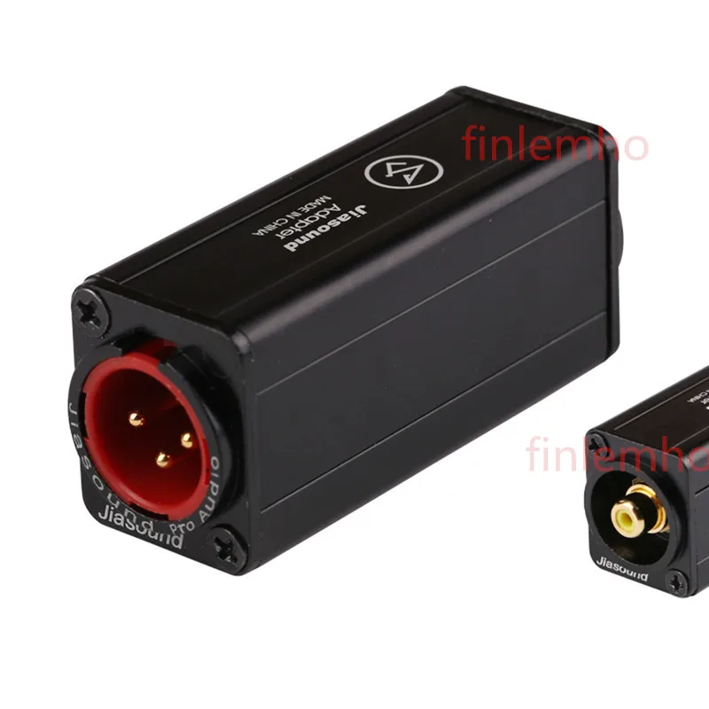 1 قطعة محول من XLR موصل الصوت إلى RCA فونو المقبس ل ملحقات كابل تسجيل استوديو المهنية الصوت المسرح المنزلي