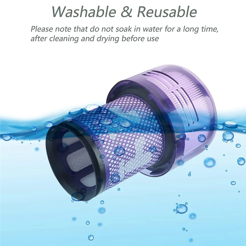 3 шт., сменные фильтры для пылесосов Dyson V12