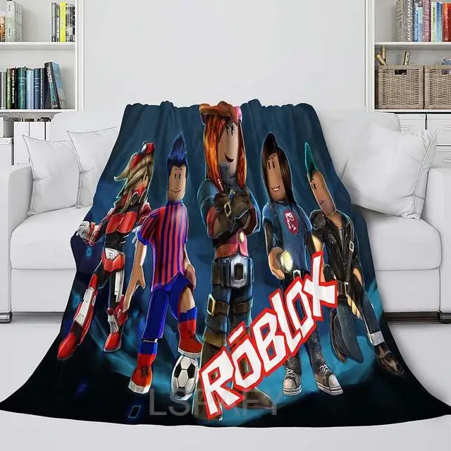 ROBLOX-بطانية الفانيلا سميكة للأسرة ، غطاء دافئ ، لينة ، صديقة للبشرة ، أريكة ، مقاومة للاهتراء ، دائم ، 150x220cm #5