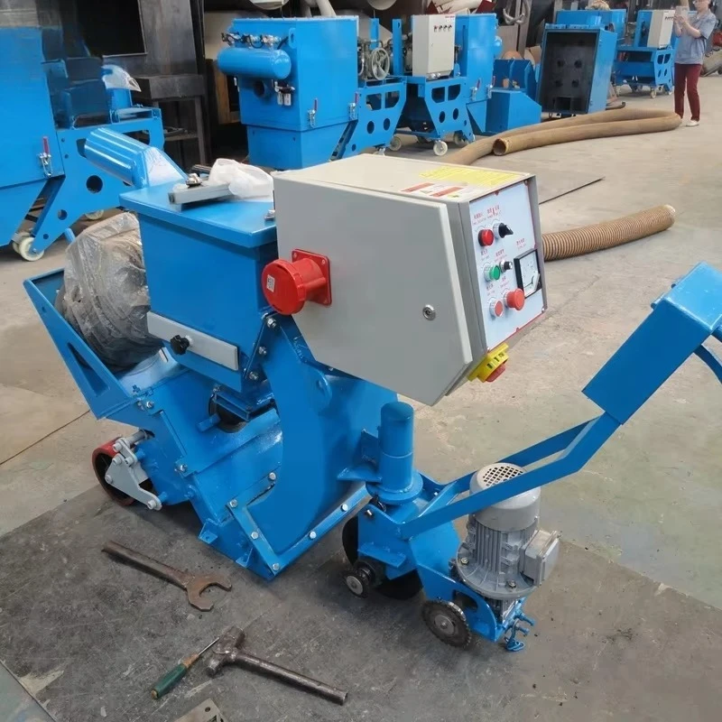 New Floor Concrete Shot Blaster Road Surface Cleaning Shot Blasting Machine Manufacturer High Quality Road Shot Blasting Machine