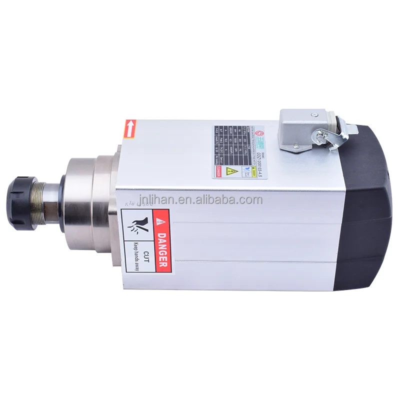 GDZ120*103 4.5kw ER32 Spindle Air Cooled Spindle Motor CNC Router Spindle For Cutting Engraving 2mm Wood MDF Acrylic
