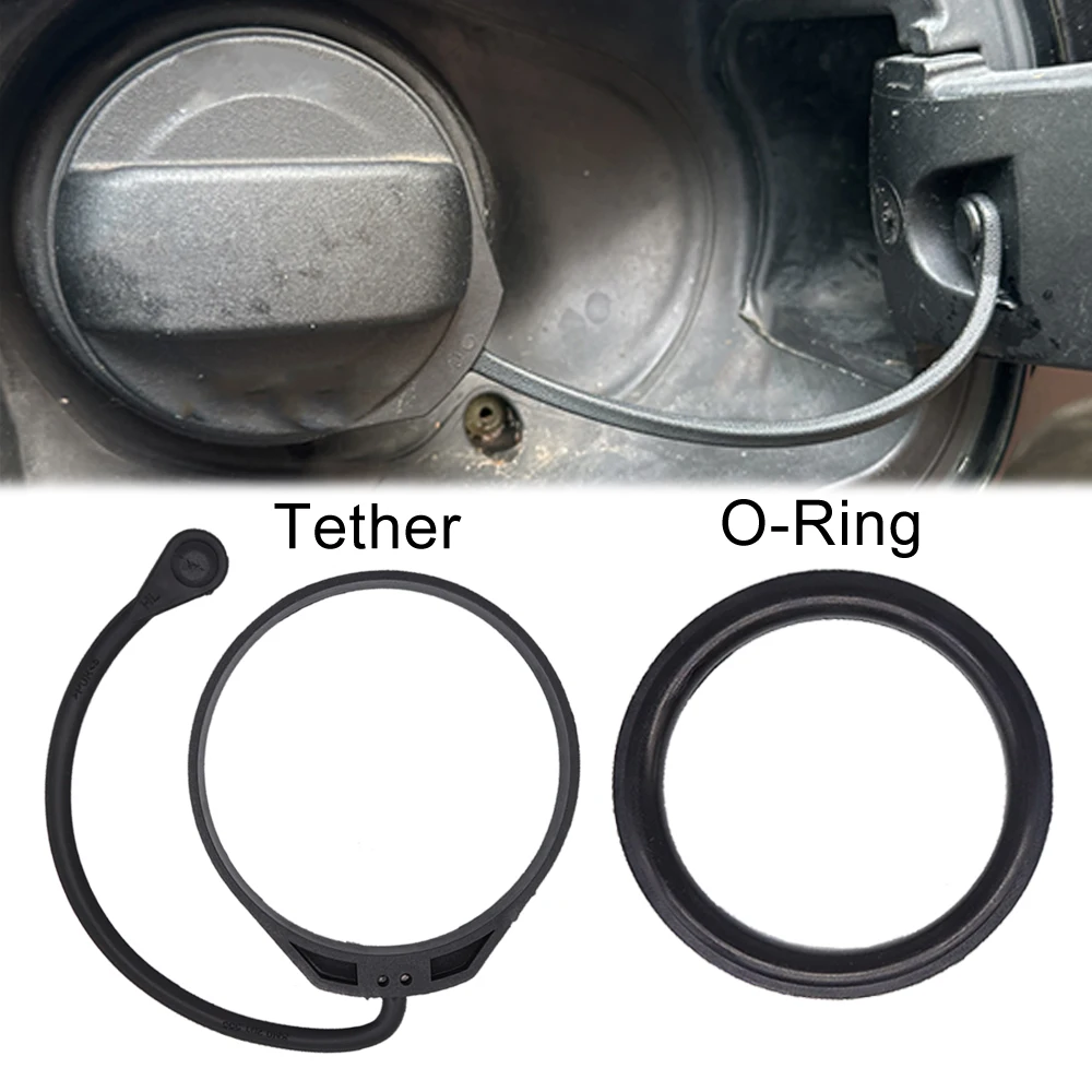 For Octavia 1Z Fabia 6Y Golf 4 Passat B6 Tiguan 5N Touran 1T A3 8P Leon 1M Car Fuel Tank Cap Washer Tether Seal Ring Rope Band