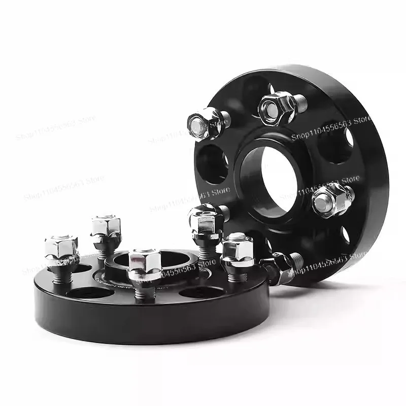 Aluminum Wheel Spacer 2'' 5x5 Bolt Pattern - 2PCS Adapters for Toyota Tundra 2007+ Land Cruiser 200 1998+ Sequoia 2008+