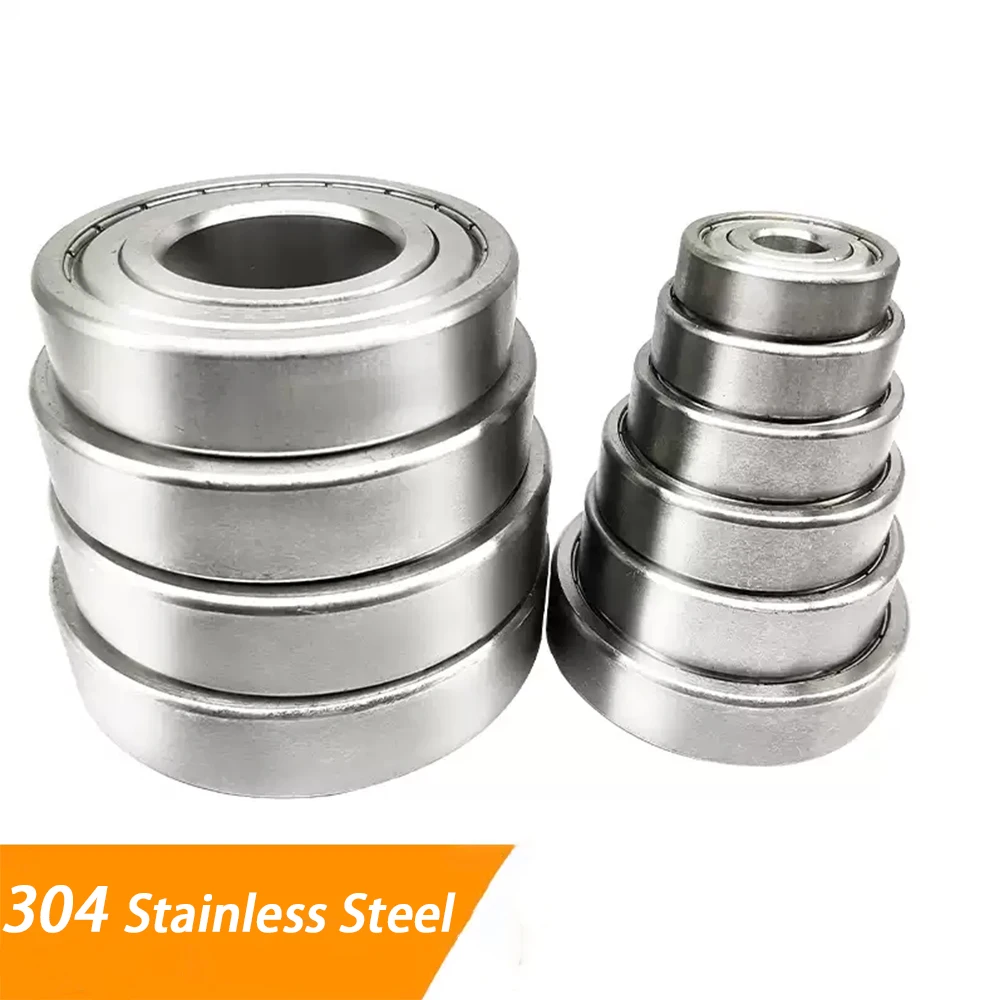 1-5Pcs 304 Stainless Stee Ball Bearings  S6200Z 6201 6202 6203 6204 6205 6206 6207 6208Z 10x30x9mm  Deep Groove Ball Bearings