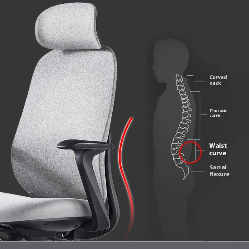 

Reclining 3D Ultra Chairs Ergonomic Breathable Liftable Chair 360° Rotation Reception Counter For Business Home Office Furniture