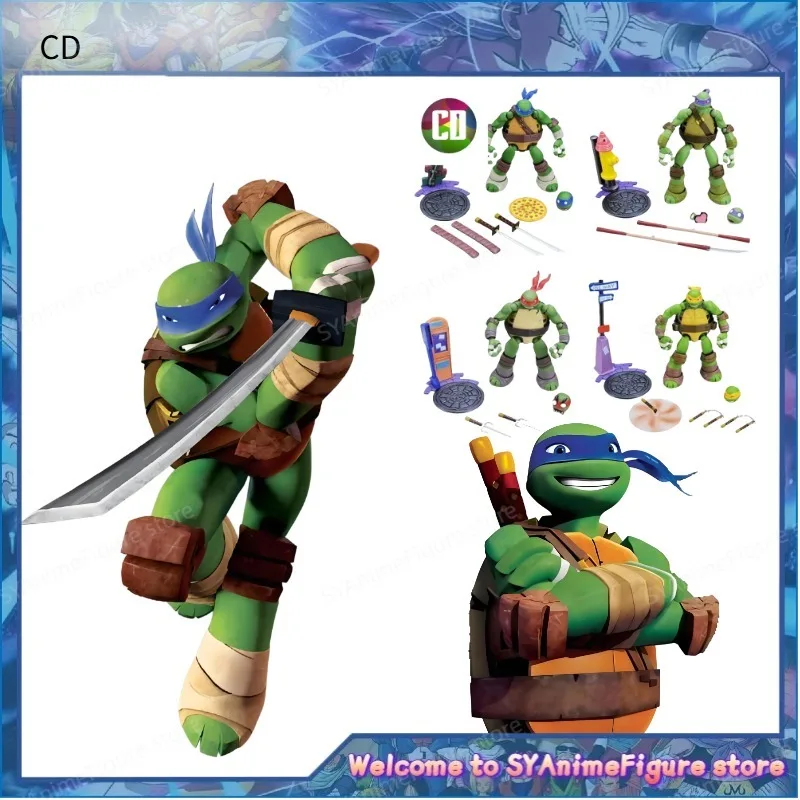 ‌Available in August CDTOYS Revoltech Teenage Mutant Ninja Turtles Action Figure 13cm Gear Jointed Action Figure Collectible