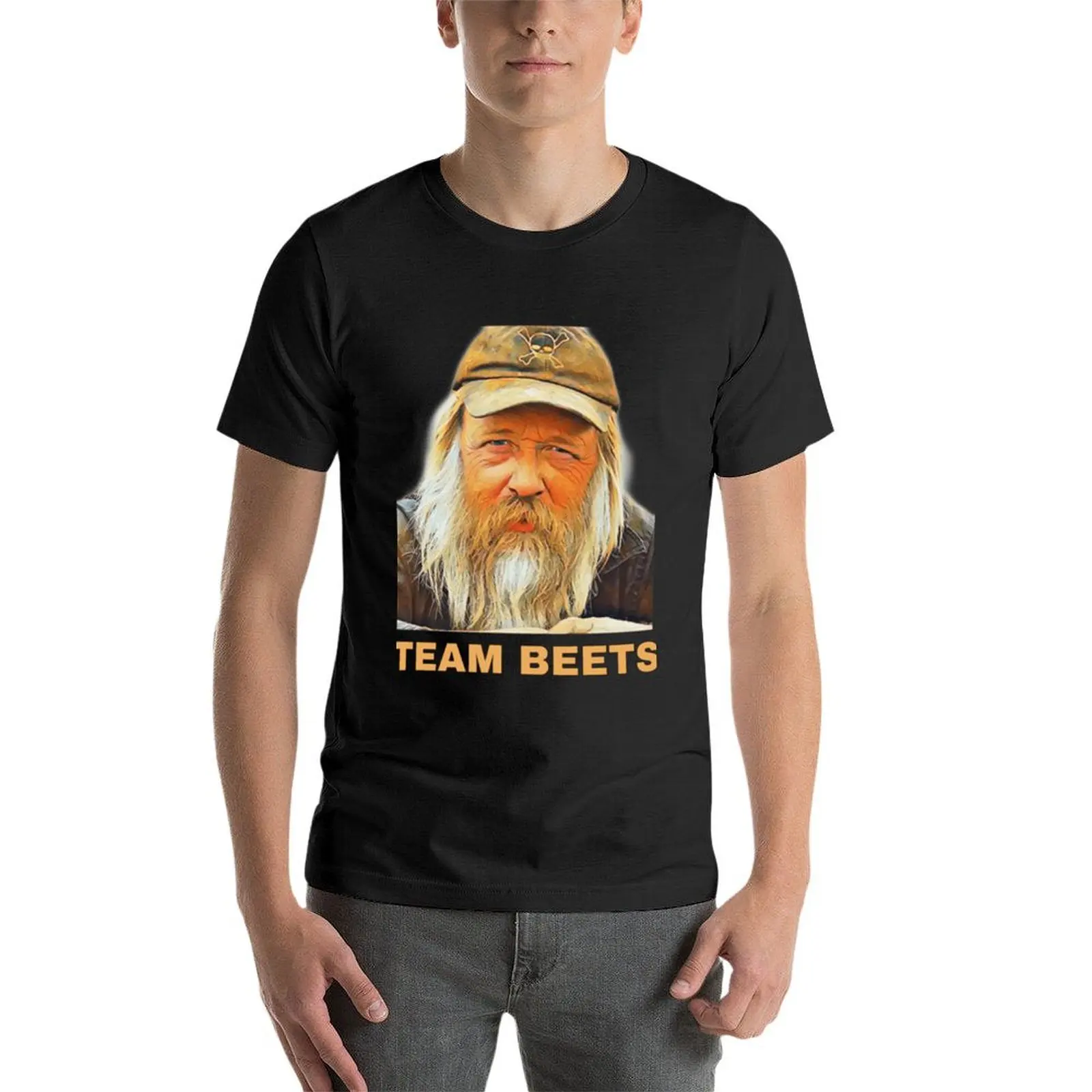 Team Beets Gold Rush Tri-blend T-Shirt plain sweat anime t shirt men 100℅ cotton image 3