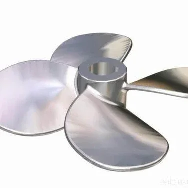 Brand new high quality alloy four blades stainless steel special design marine propeller