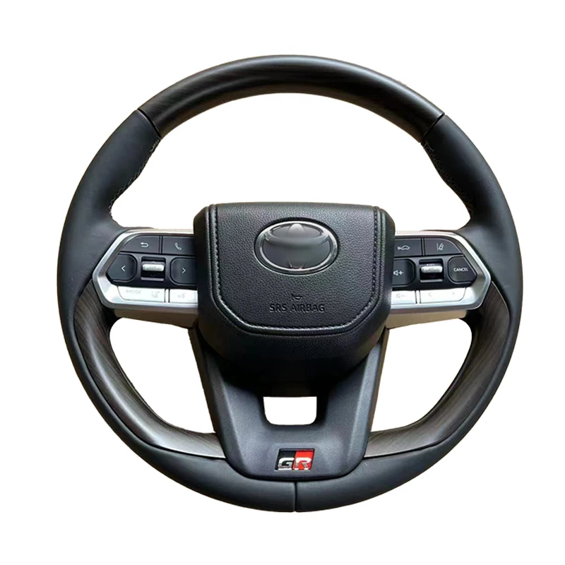 

Maictop Car Steering Wheel for Land Cruiser LC300 2022 LC300 Steering Wheel Interior Part Sports ABS Standard Size 5 Pcscustom