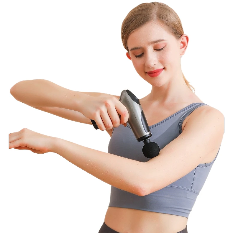 

High End Exercise Muscle Relaxation Booster Professional Massage Gun Hand-held Vibration Body Blood Circulation Fascia Gun