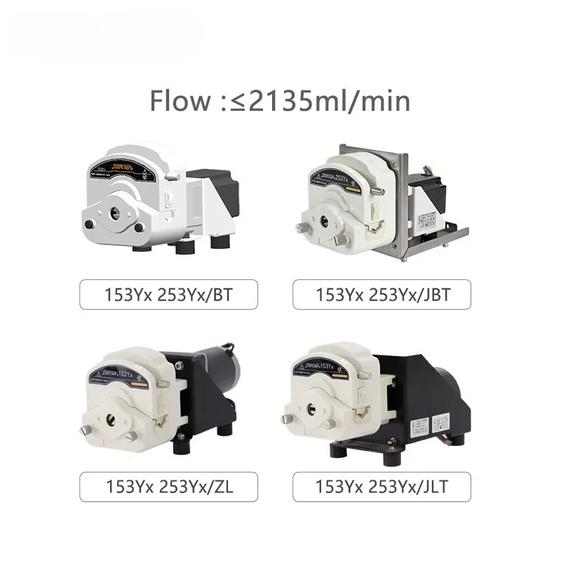 24V Stepper Motor 3000ml Peristaltic Pump153Yx 253Yx YZ1515X YZ2515X Easy Load Peristaltic Pump Head