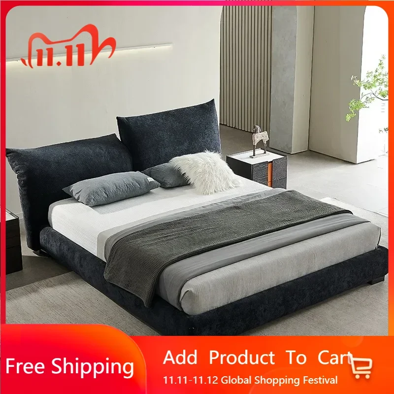 

Replica Minimalist Bed Double High End Confortable Design High Quality Bed Design Ltalian Display Trendy
