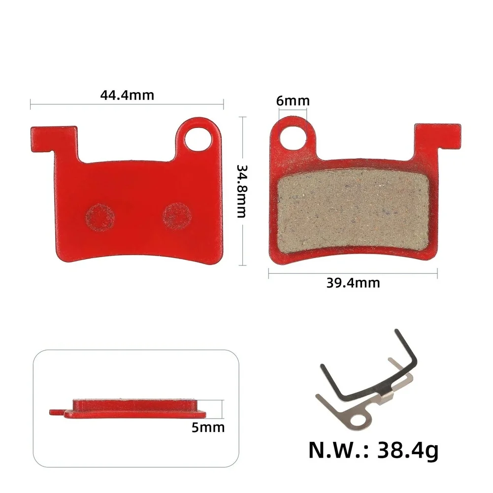 Electric Bike Brakes Metal Brake Pads For Daily Commuting All-metal Construction Precision Fit Design For Electric Bikes