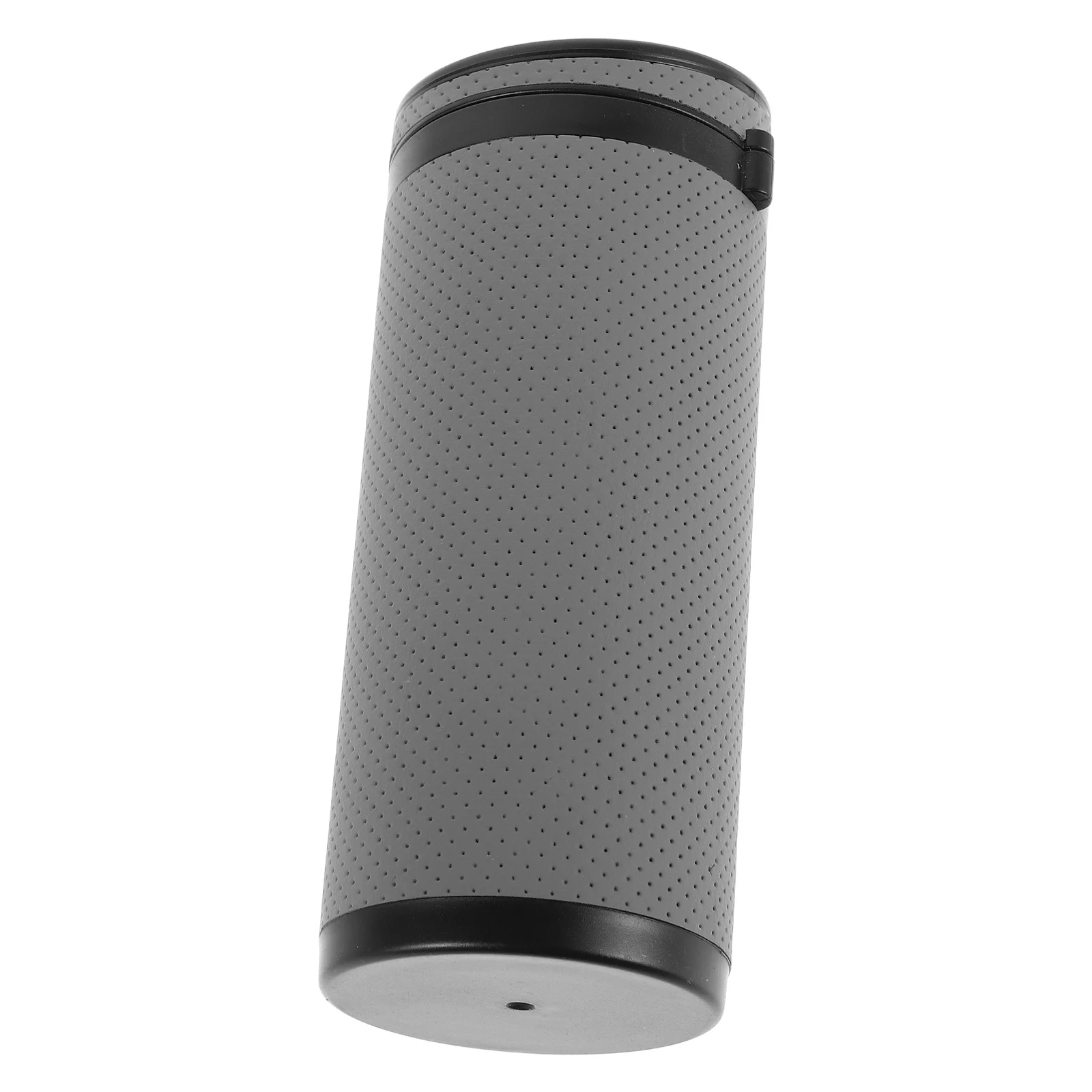 

PU Car Tissue Holder Cylinder Round Storage Box for Paper Towels Napkins Convenient Accessory Universal Fit for All