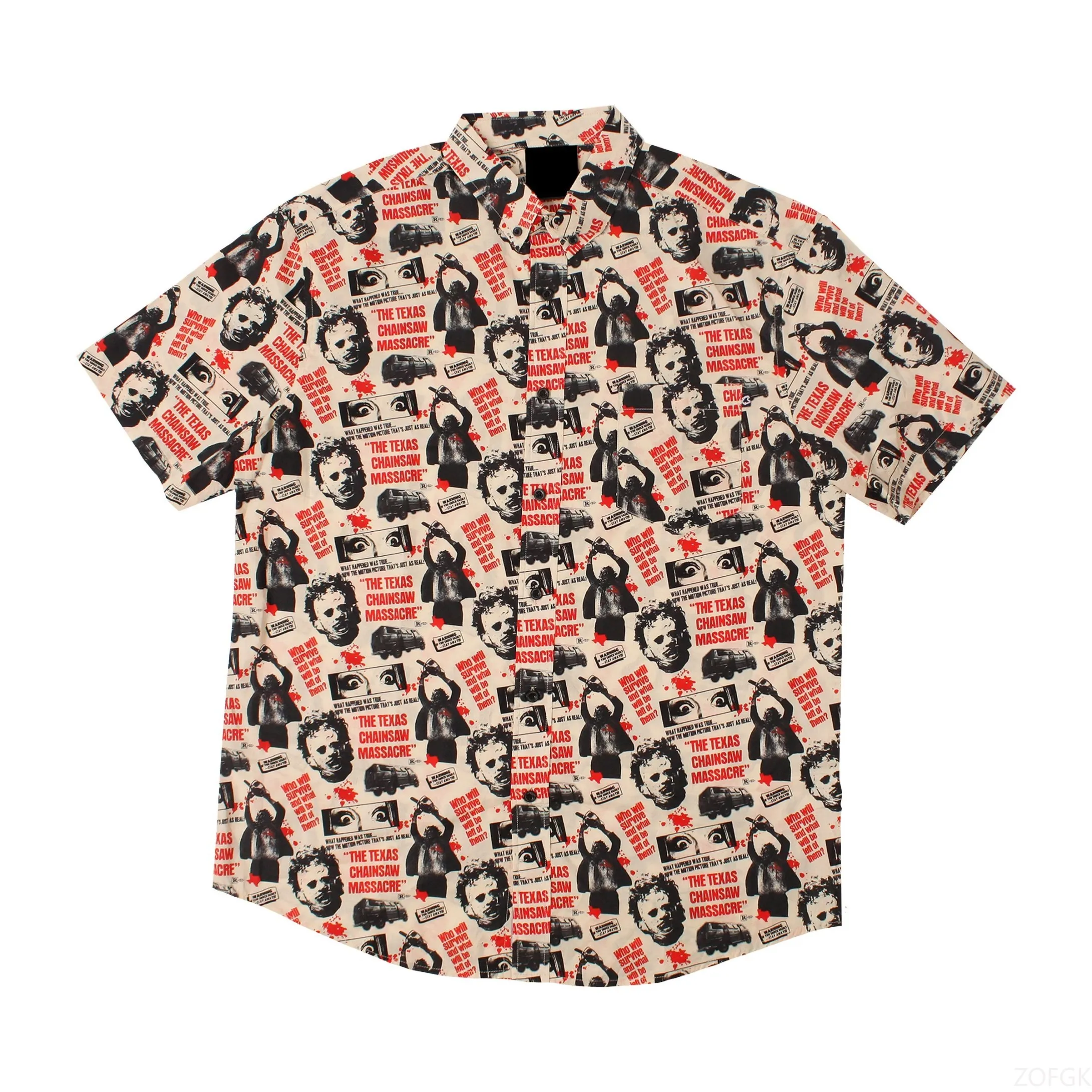 New Chainsaw Theme Shirts Men's Clothing Cool 3D Printed Loose Short Sleeve Tops Casual Streetwear image 2