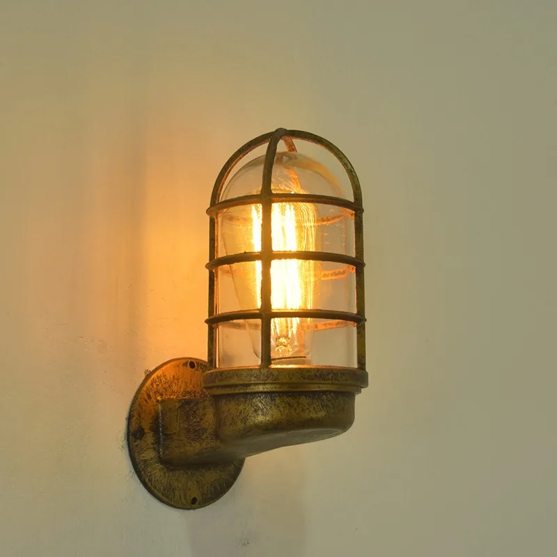 European Retro Outdoor Super Bright Waterproof Led Wall Light Balcony Light Staircase Corridor Aisle Outdoor Courtyard Lamps