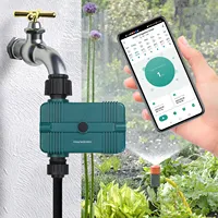 Wifi Garden Watering Timer Smart Sprinkler Drip Irrigation Water Controller Built-in Water Flow Meter Recorder