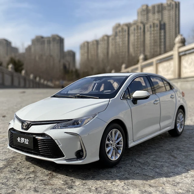 車の金属モデル,スケール1:18,合金,トヨタカローラ,ダイキャスト 