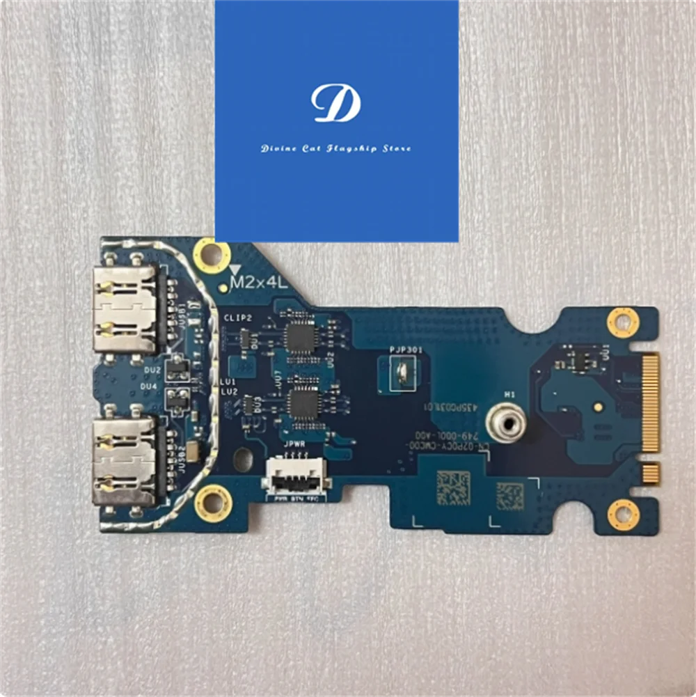 FOR  Dell G15 5520 5521 G16 7620 LS-L656P 02P0CY Audio Board