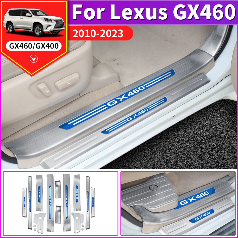 

Stainless Steel Pedal Threshold for Lexus GX 460 400 GX460 Gx400 2010-2022 Interior Upgrade Accessories Body Kit 2021 2020 2019