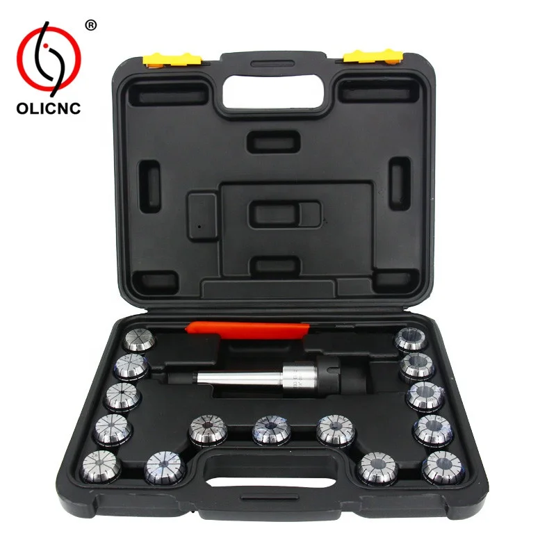 Machine Tools MT3 ER32 15pcs Collet Chuck Sets MT2 MT3 MT4 ER32 3-20mm 15PCS 0.01mm Spring Collet Set MT Holders for CNC