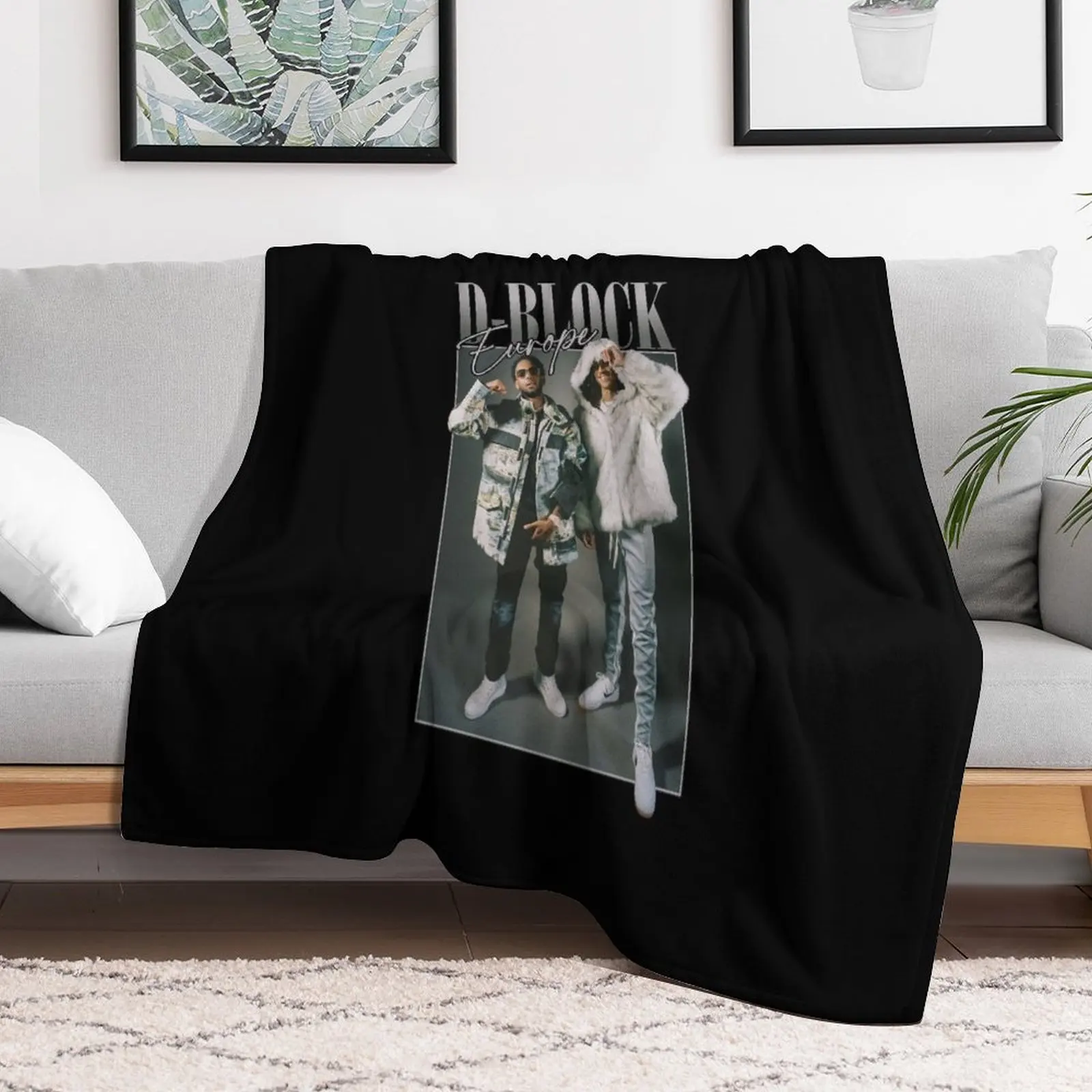 

Men Women Best Merch D Block Europe Funny Men Fan Throw Blanket blankets and throws Sofas Blankets