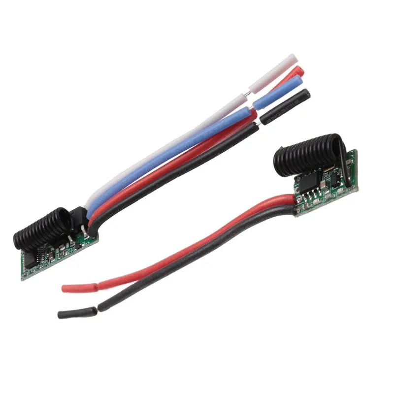 Super Deal -DC3V 5V 12V 24V Wide Voltage Universal Miniature Transmitter/Receiver Module 433 Power-On Transmission Module