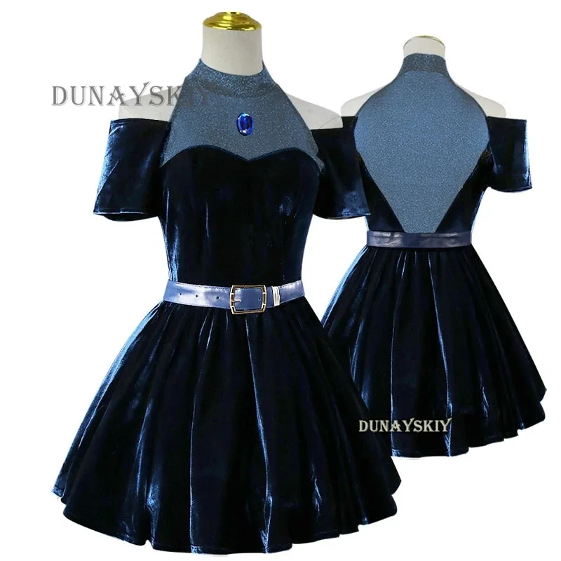 애니메이션 ALIEN Mizi 코스프레 무대 아이돌 공연 의류 할로윈 여성 이브닝 드레스 의상 파티 의상;6'x,9;y'